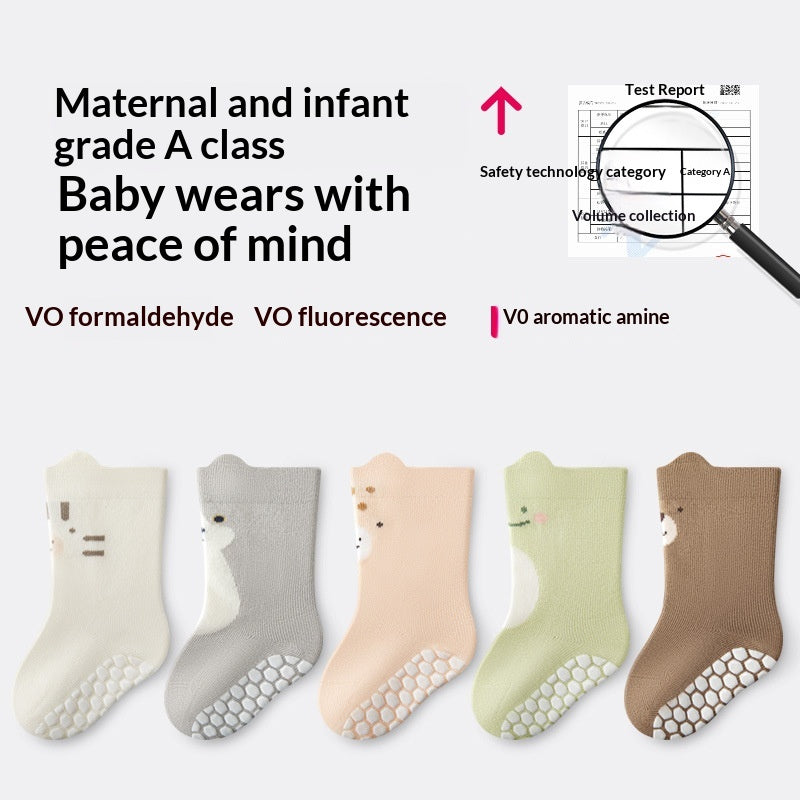 Chaussettes pour bébés Style automne Longueur mi-calf pour bébés