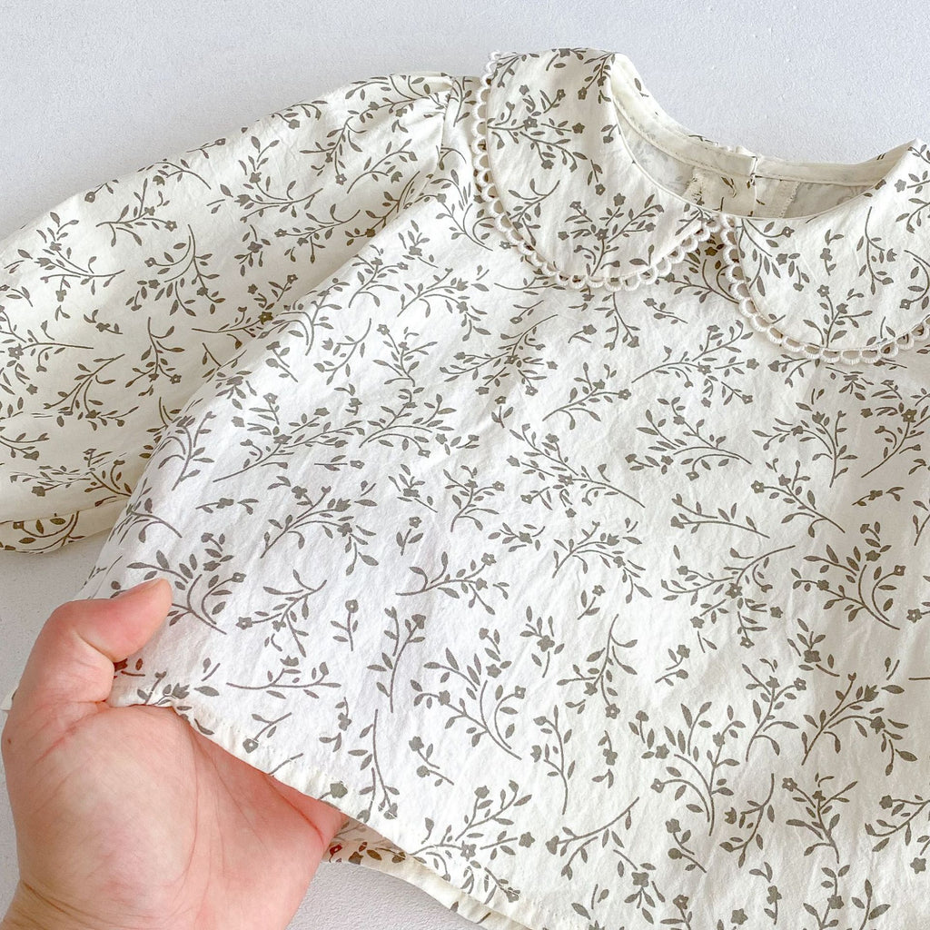 Robe de Veste en deux pièces à imprimé floral