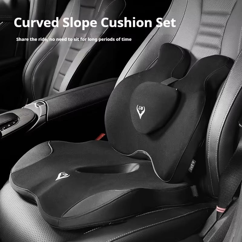 Car Support Lumbar Height-Increasing Seat Cushion