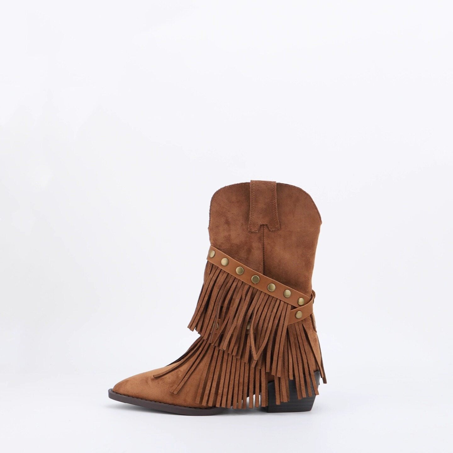 Bottes de cowboy de l'Ouest Automne et hiver Rétro Bottes pour enfants