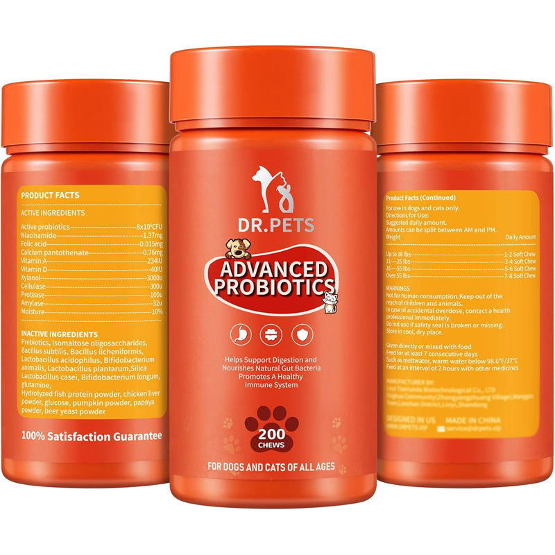 Suppléments pour chiens et chats avec de la glucosamine