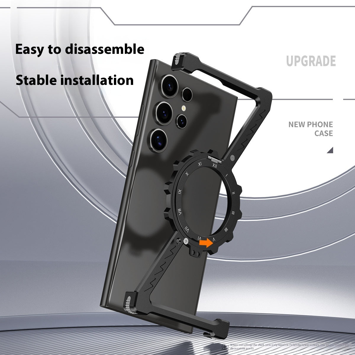 Aspiration magnétique de type Z S25ULTRA Boîtier de téléphone métallique
