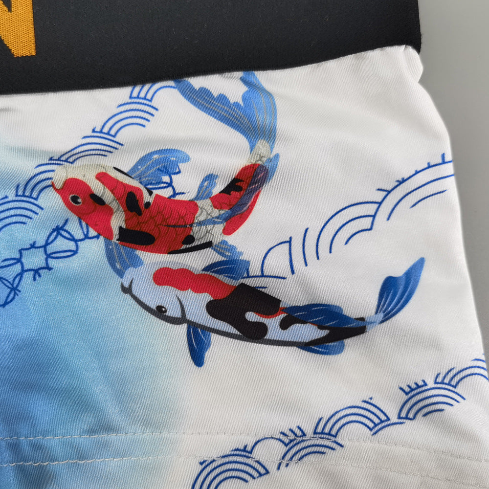 Boys Boxer Slips Ice Silk Base
