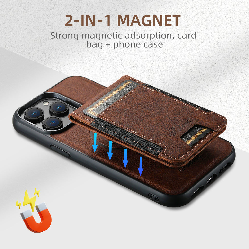Chargeur sans fil de boîtier de téléphone de carte rechargeable