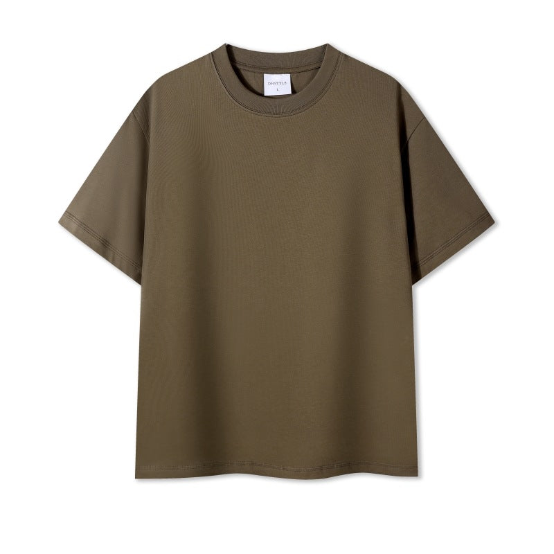 T-shirt à manches courtes en col rond pour homme