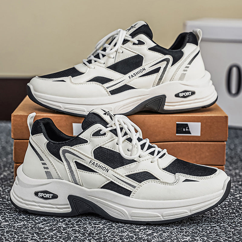 Été Hommes Épaisseur de semelle Hauteur croissant Sneakers