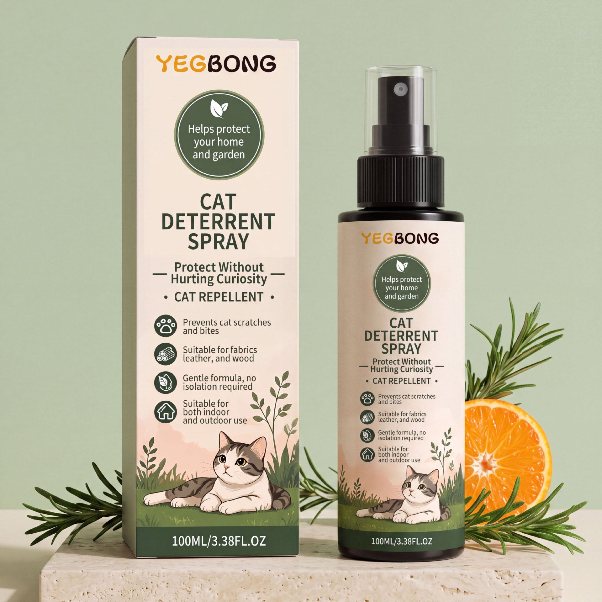 Vaporisateur à répulsif pour chat