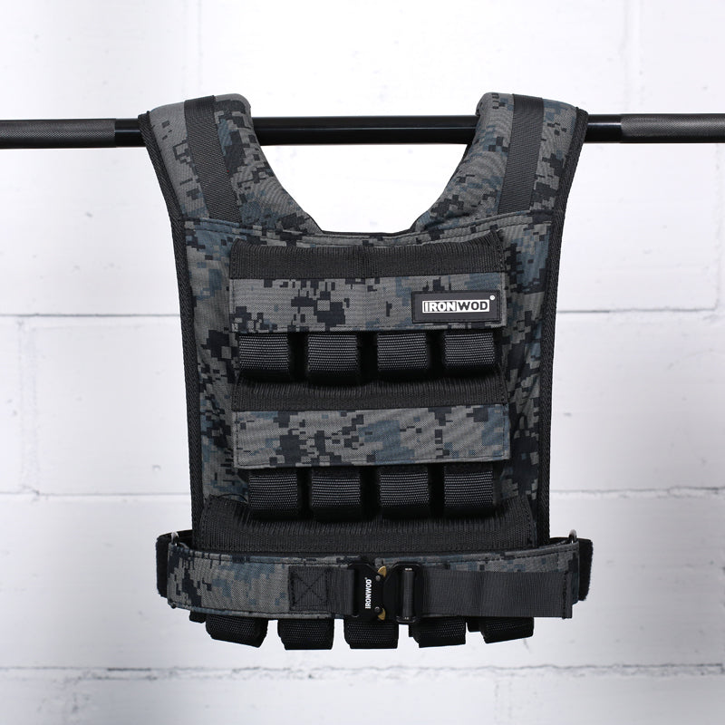 Poids Vest plaque d'acier Chris Fer Block Fitness