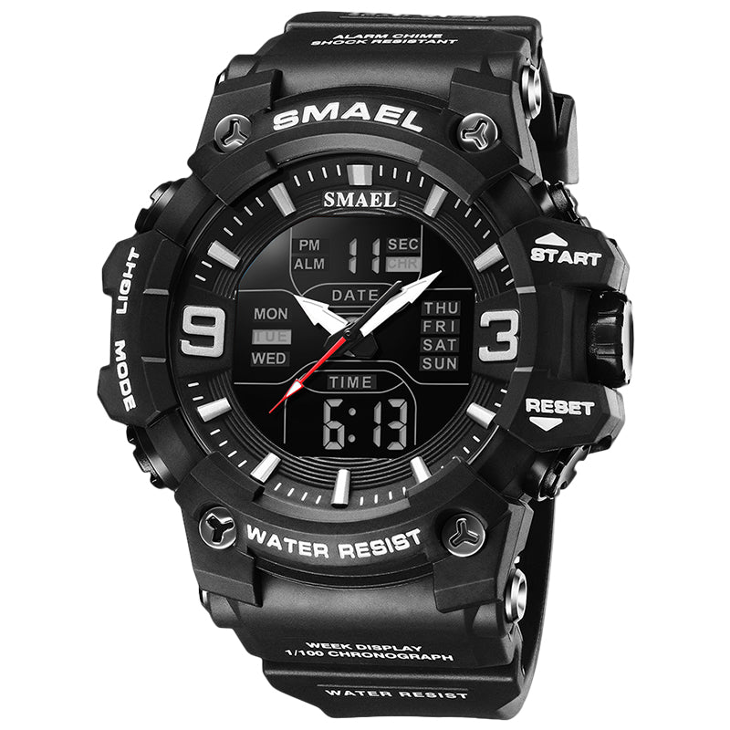 Montre électronique étanche à l'eau de sport