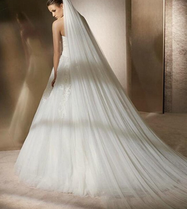Voile de mariage de 3 mètres