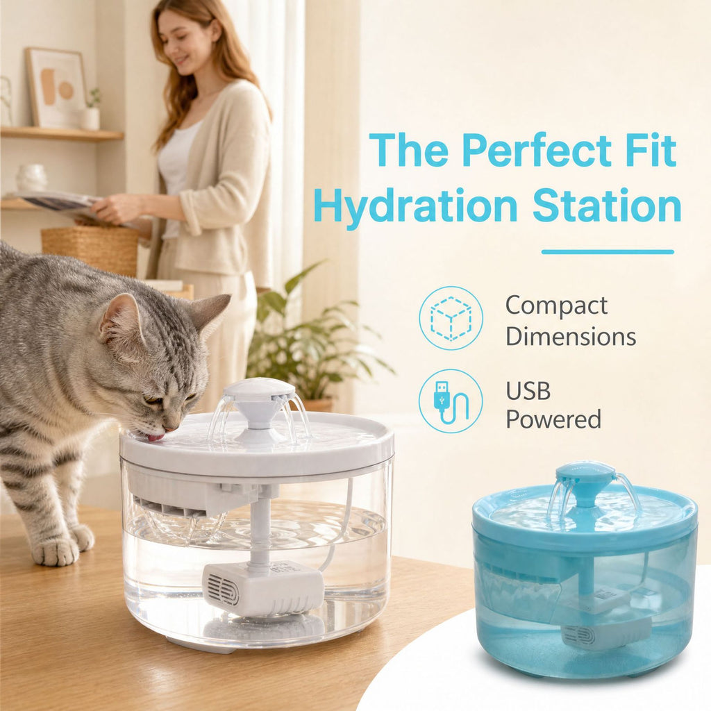 Fontaine automatique d'eau pour animaux de compagnie