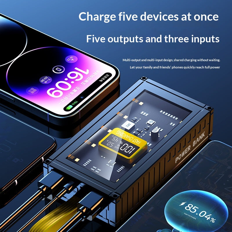 120W Super charge rapide GAN Power Bank