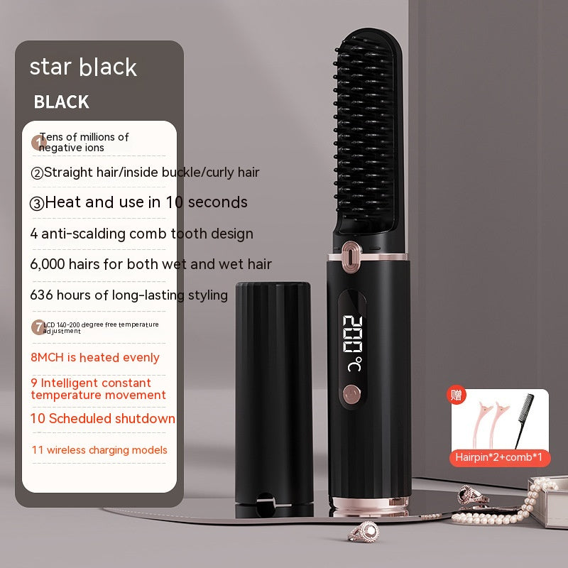 Charging Wireless Straight Portable Mini Power Generation Comb