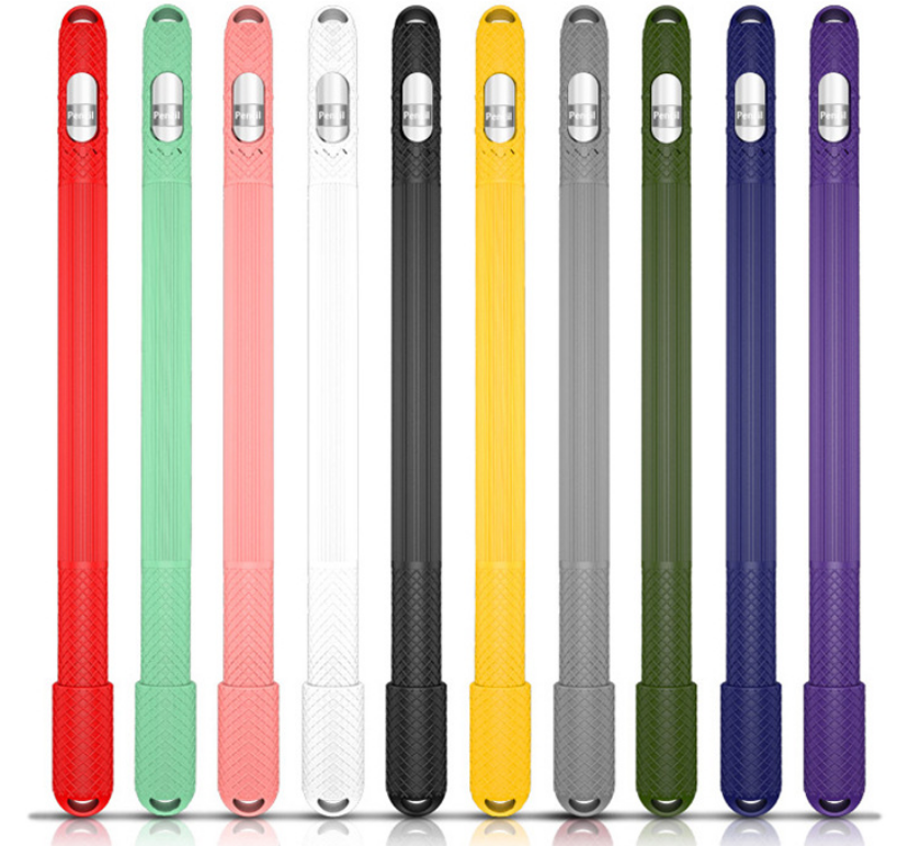Ensemble de stylo tactile Pencil Silicone Touch Pen Set de protection de rangement Stylus