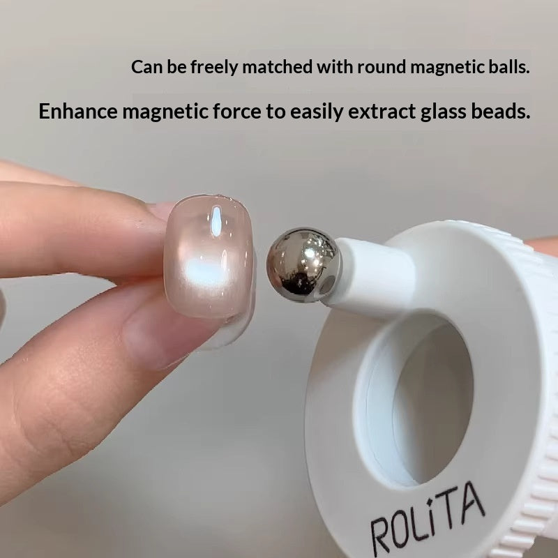 Outil d'art à ongles Aimant automatique à oeil de chat