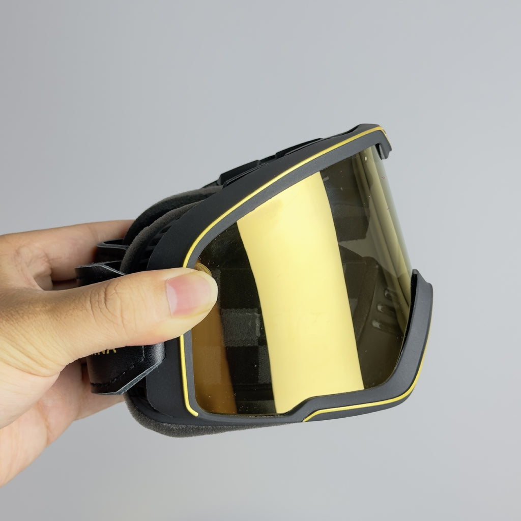 Retro-style DEUS Motorcycle Helmet Gloves