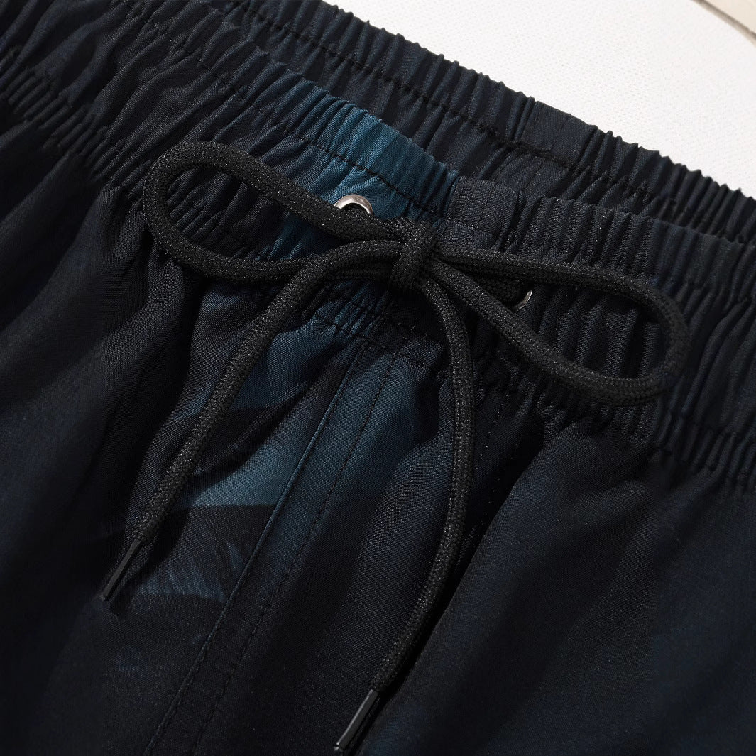 Trunks de natation de plage à double layer d'été pour hommes