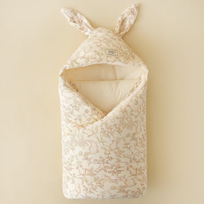 Nouveau-né Crêpe Bean Bag Nouveau-né Automne et couverture de bébé d'hiver