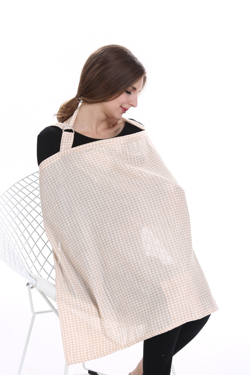 Serviette d'allaitement en fibre de gaze