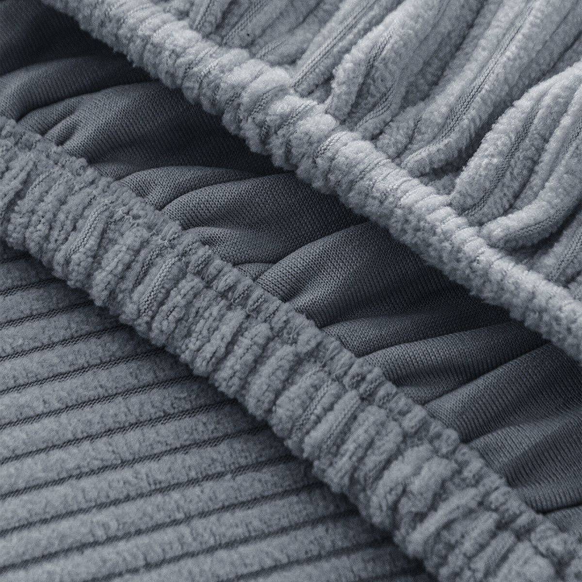 Couverture de siège de canapé en velours brushed Down-Comforter-Style