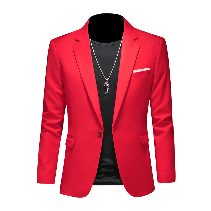 Veste homme à la mode plus-taille Slim-Fit