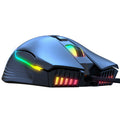 Jeu souris de jeu à sept vitesses DPI réglable lumière RGB