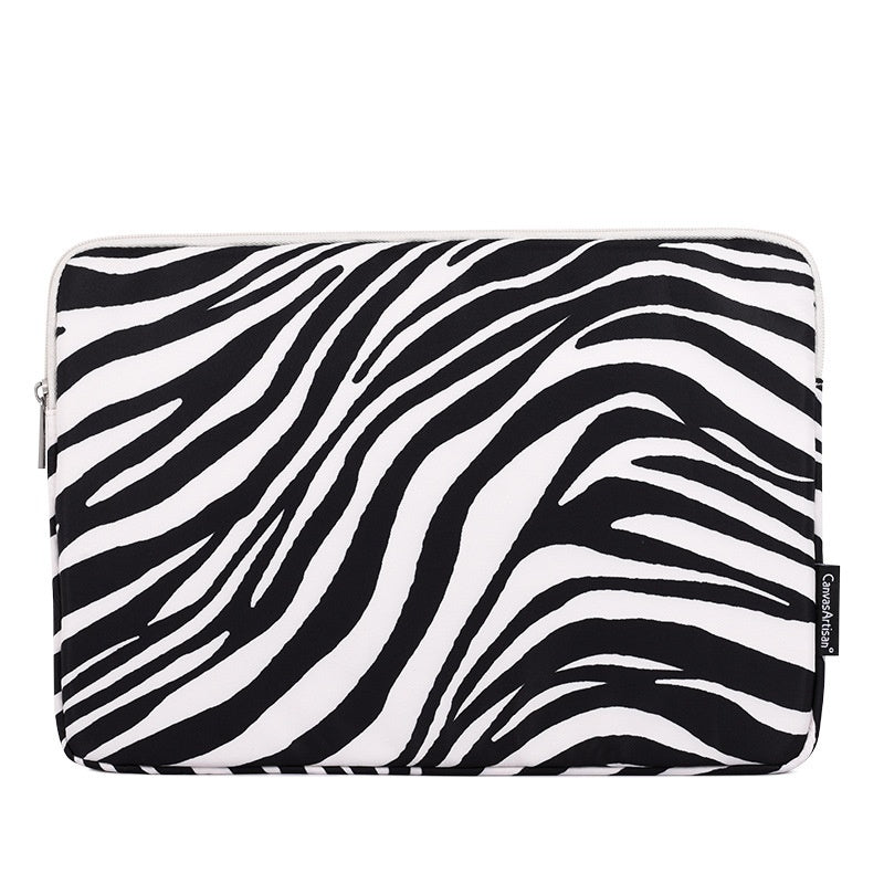 Pattern Zebra Casual Digital Notebook Protection Manche