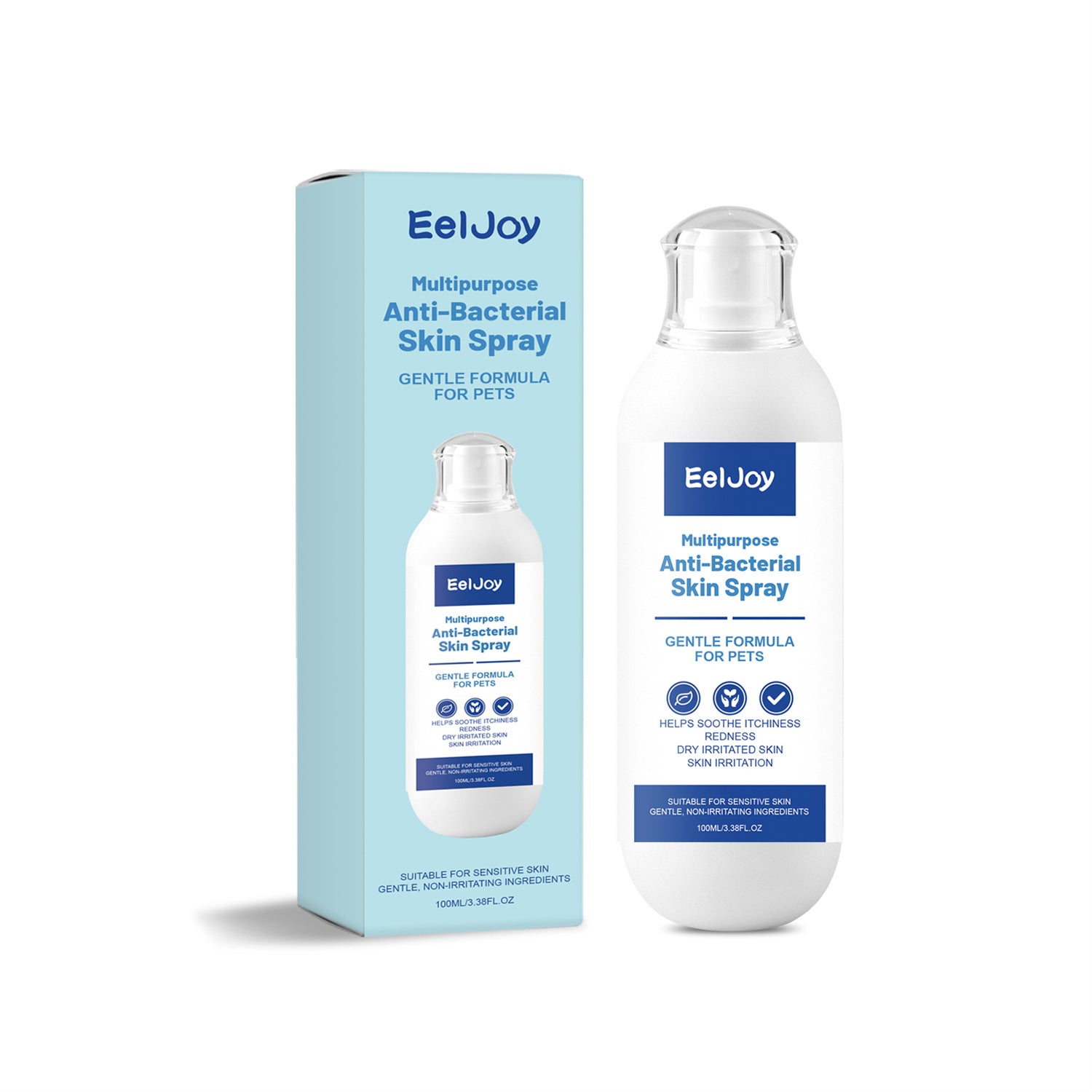 Spray de soins cutanés multi-effets pour animal