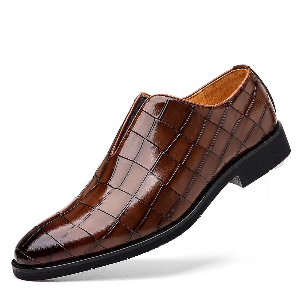 Pattern en pierre Casual Hommes Chaussures en cuir mode Et respirant