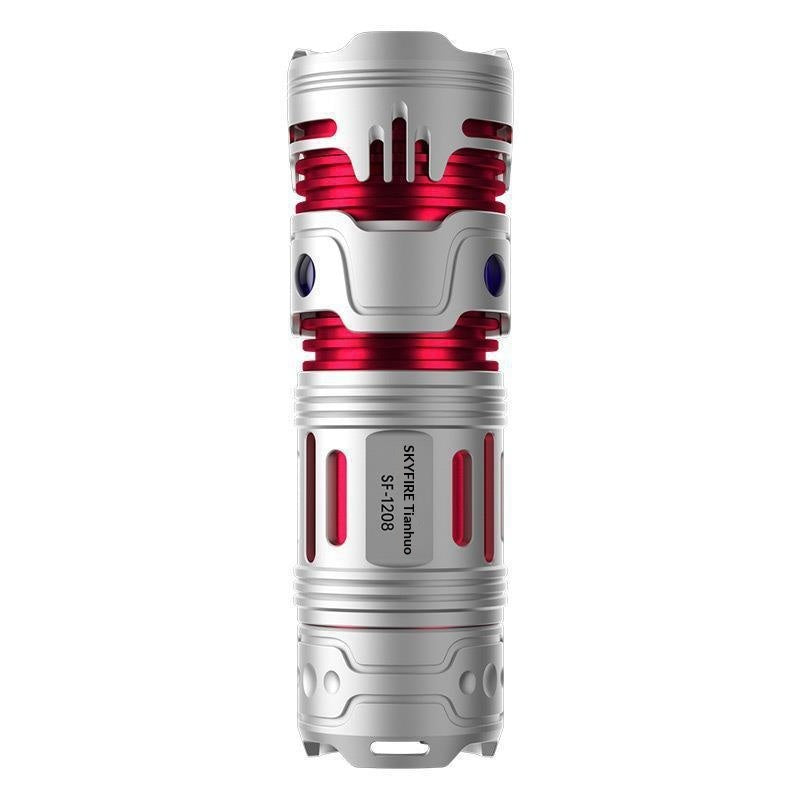 Super lumineux extérieur longue portée portable mini petite maison étudiante utilisation petite lampe de poche