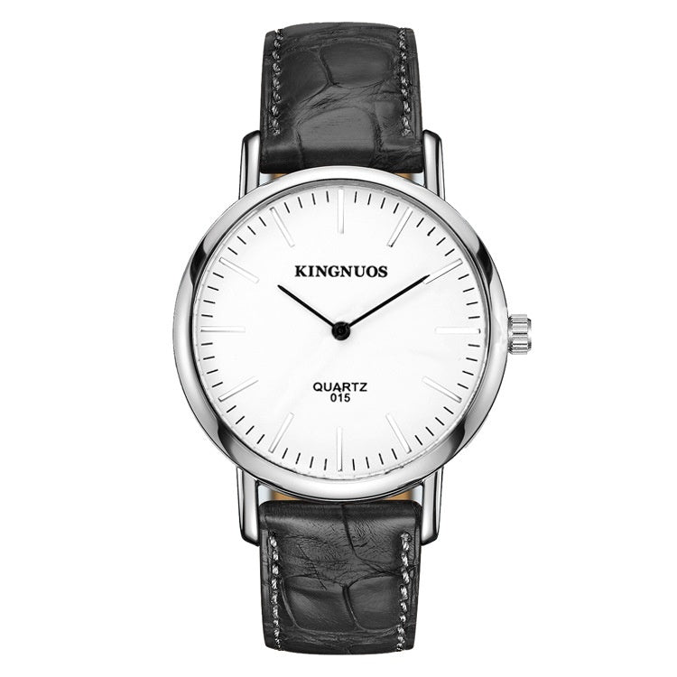 Bracelet en cuir élégant et minimaliste pour hommes et femmes