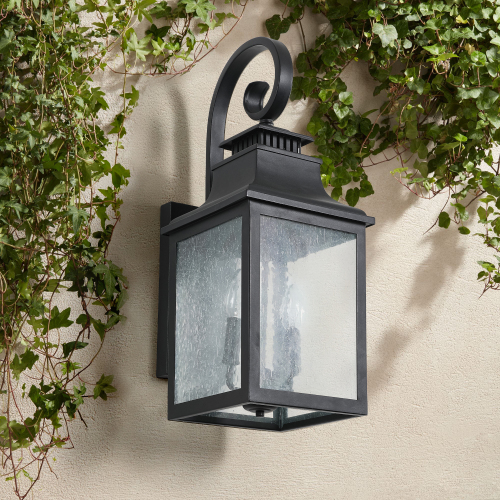 Grande lumière murale en verre d'extérieur prend en charge de nombreux types d'ampoules -2 paquets Plateformes non disponibles