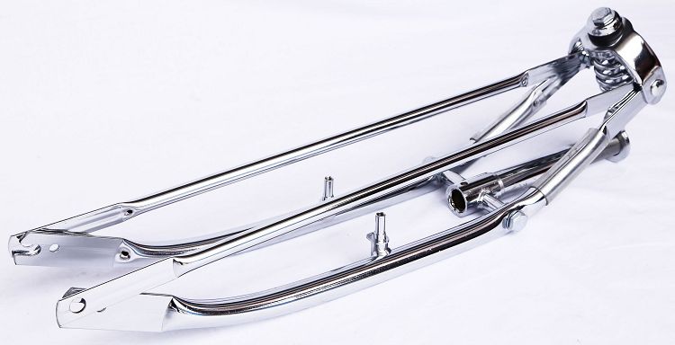 Tête de ressort de fourche avant coupant le VTT