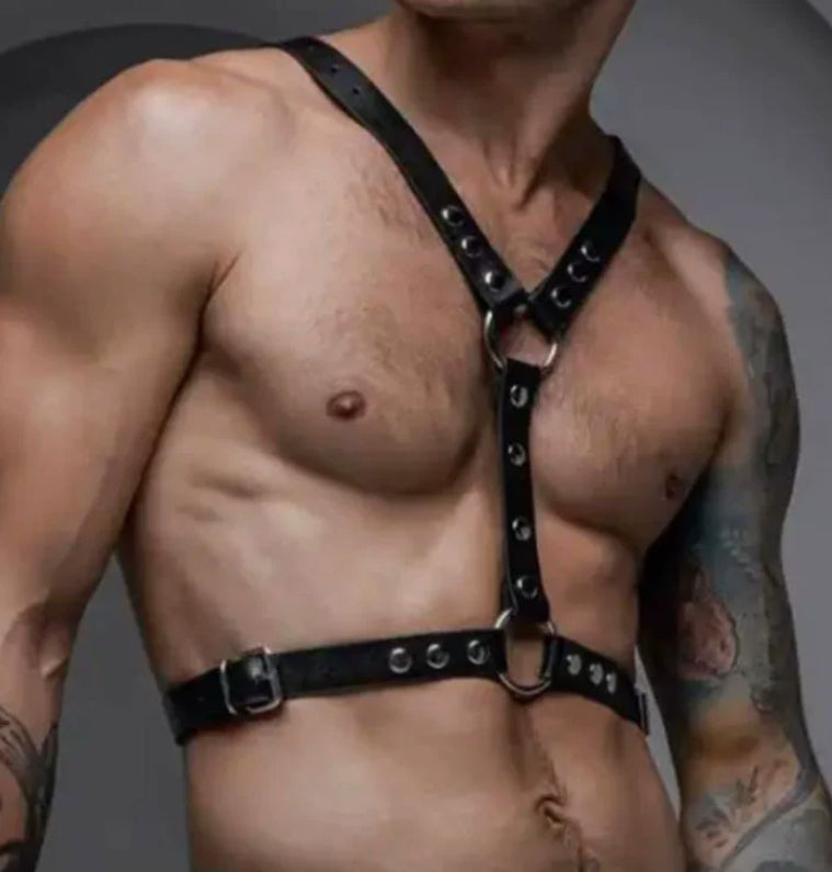 Vêtements de formation de bondage pour adultes pour jouer le rôle Restreindre le corps en cuir et les souches de bondage