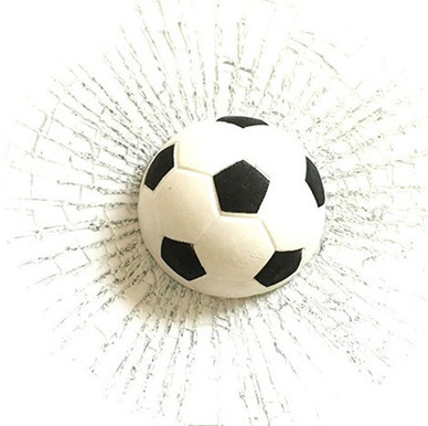 3D stéréo football basketball tennis baseball tennis fou voiture verre véhicule automobile Supplie