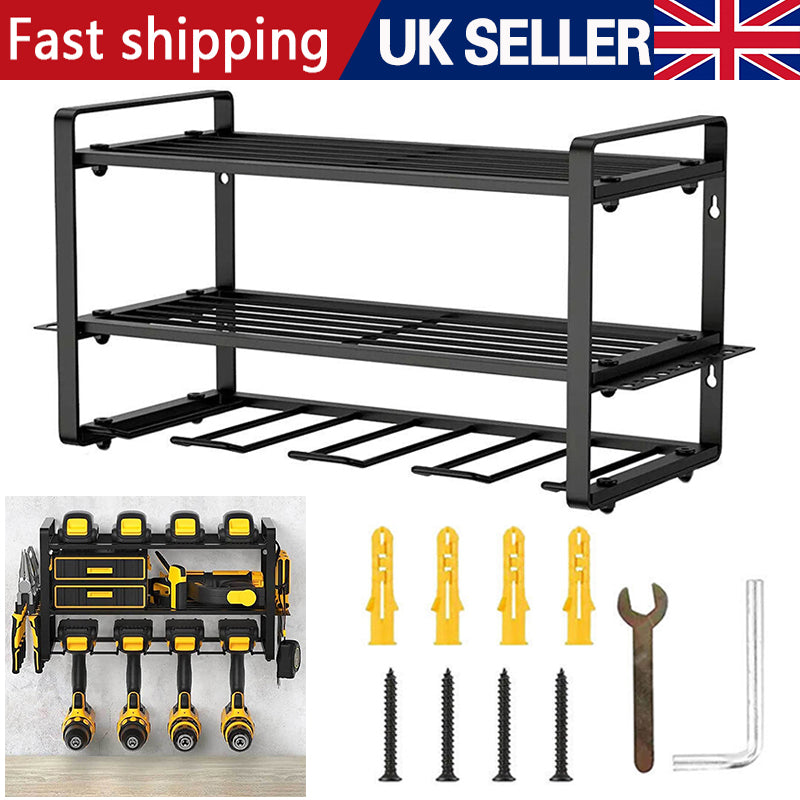 Entreposage d'outils de puissance Électrique Rack mural Mount Atelier Garage Outil Organisateur