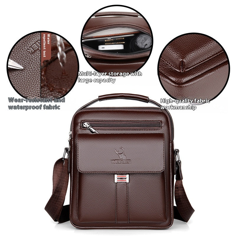 Sac d'hommes respirant et portant sac d'épaule pour hommes