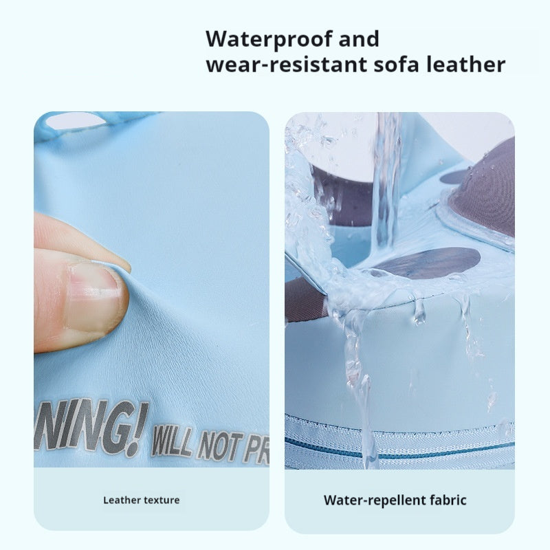 Anneau de natation pour bébé en élastique sans gonflage