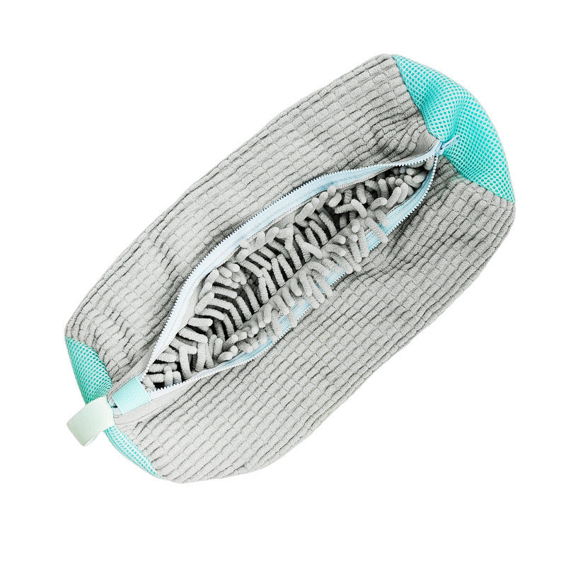 Bleu gris Maison Appareillage Laver Sac Chaussures Anti-déformation Sacs de protection de blanchisserie