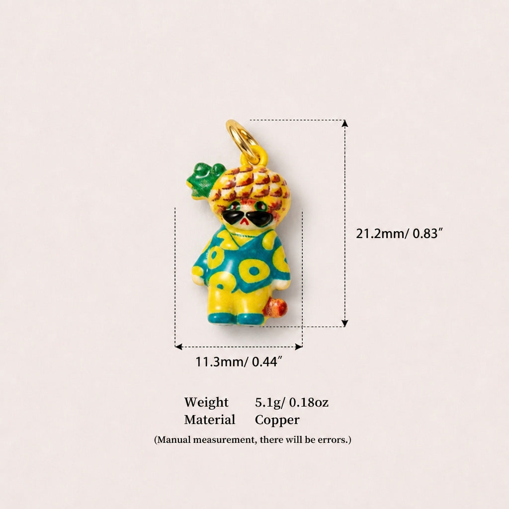Pendentif mignon en forme de fruit