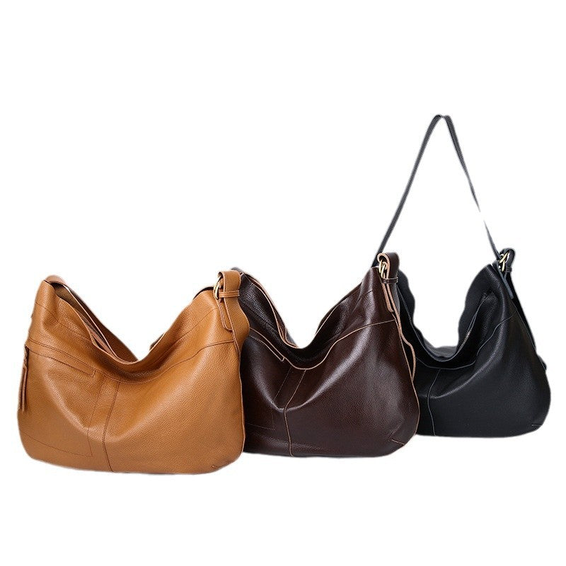 Sac de corps en cuir véritable en cuir doux