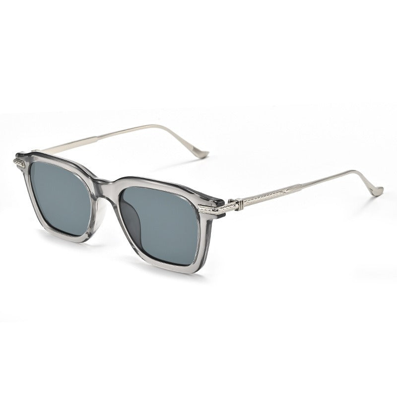 Lunettes de soleil de protection carrée décontractées pour femmes
