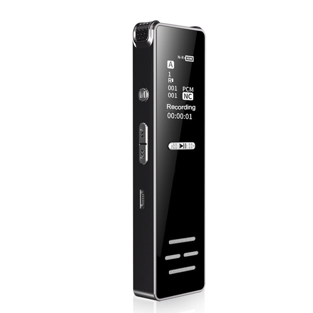 128G Enregistreur audio Spy Digital Voice activé Mini lecteur MP3 dictaphone son
