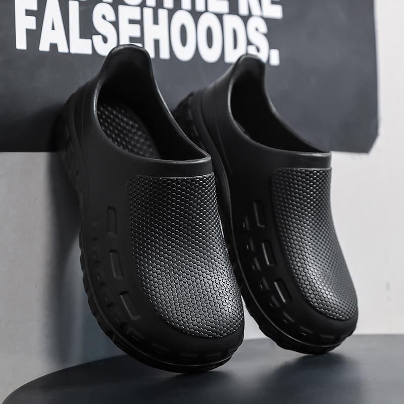 Hommes Chaussures de cuisine quatre saisons étanche Et les bottes antidérapantes