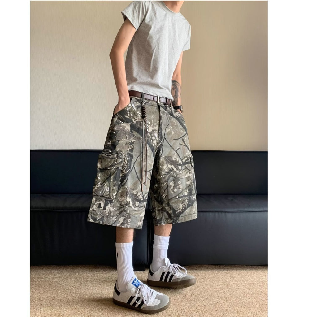 Shorts de camouflage pour hommes