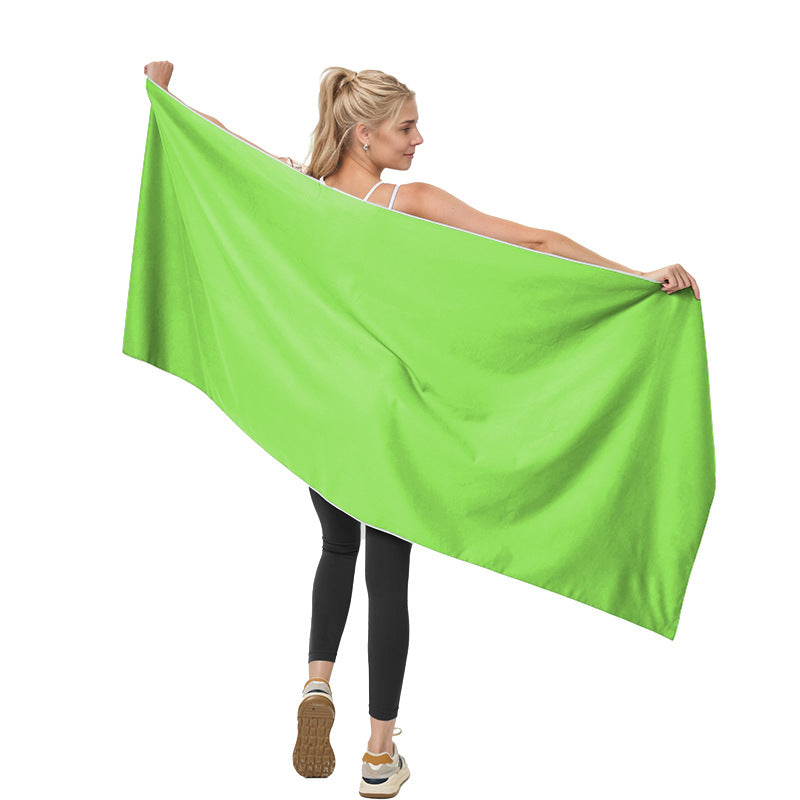 Serviette en microfibre à séchage rapide Serviette de bain polyvalente extérieure
