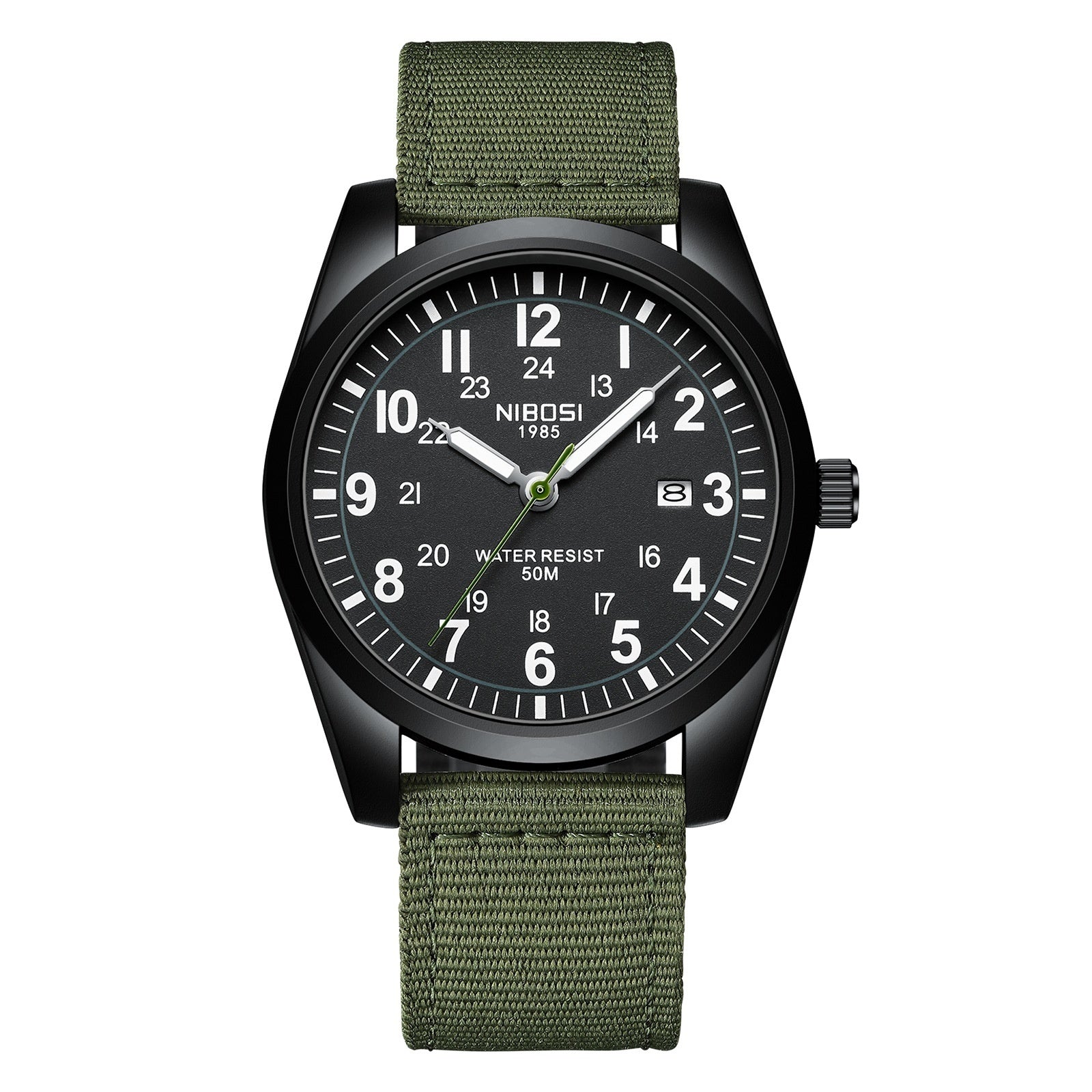 Bracelet de montre en nylon léger Montre homme