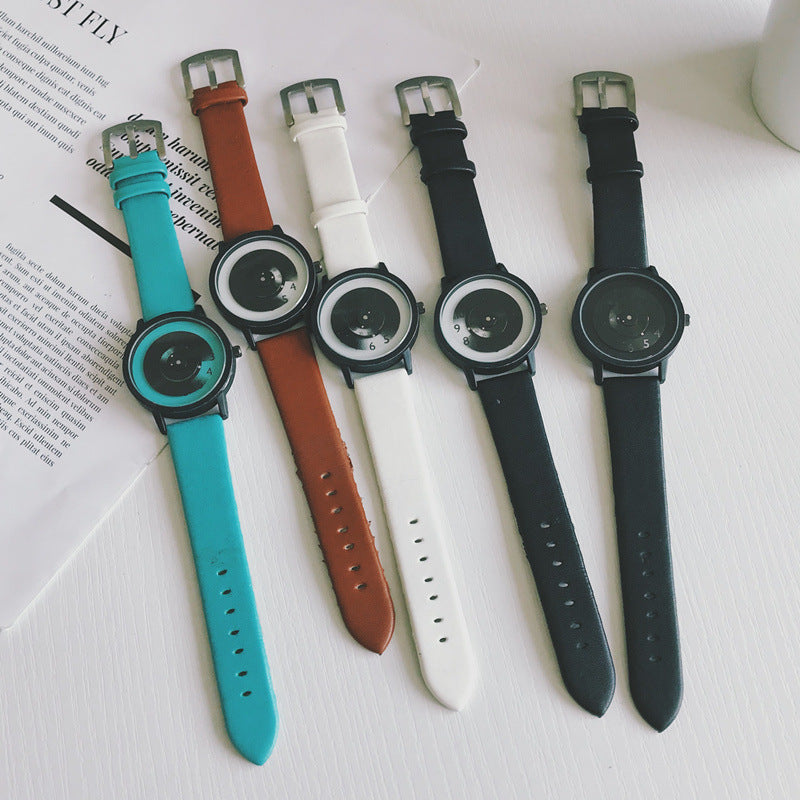 Montres sans main pour hommes et femmes