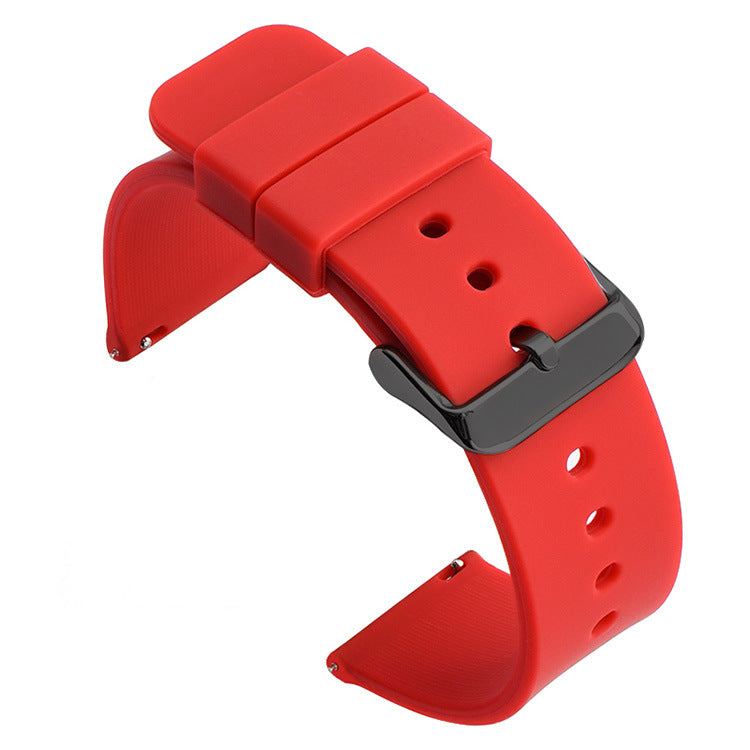 Bracelet de montre intelligent étanche en silicone multicolore