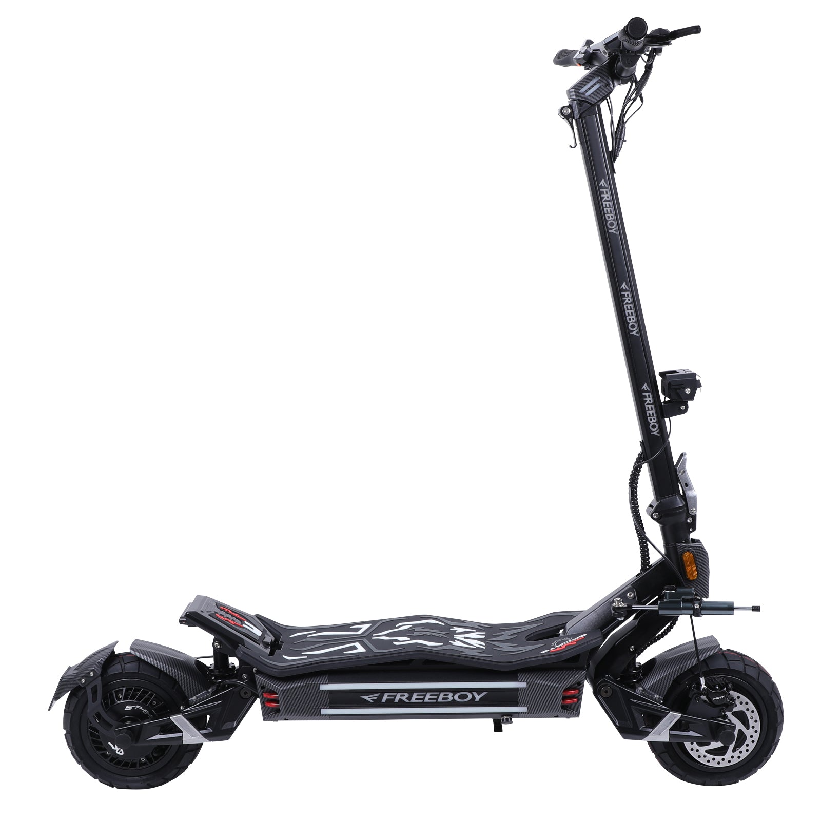 H16 Haute norme en fibre de carbone conception de décal E-Scooter